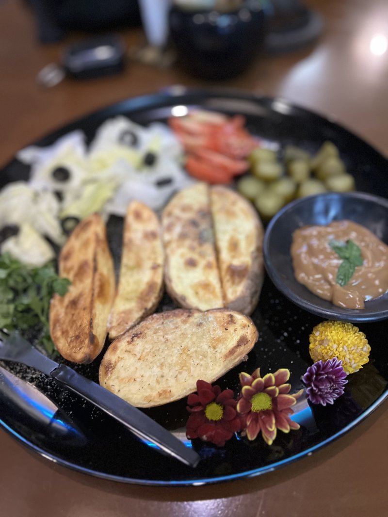 سیب تنوری بدون روغن